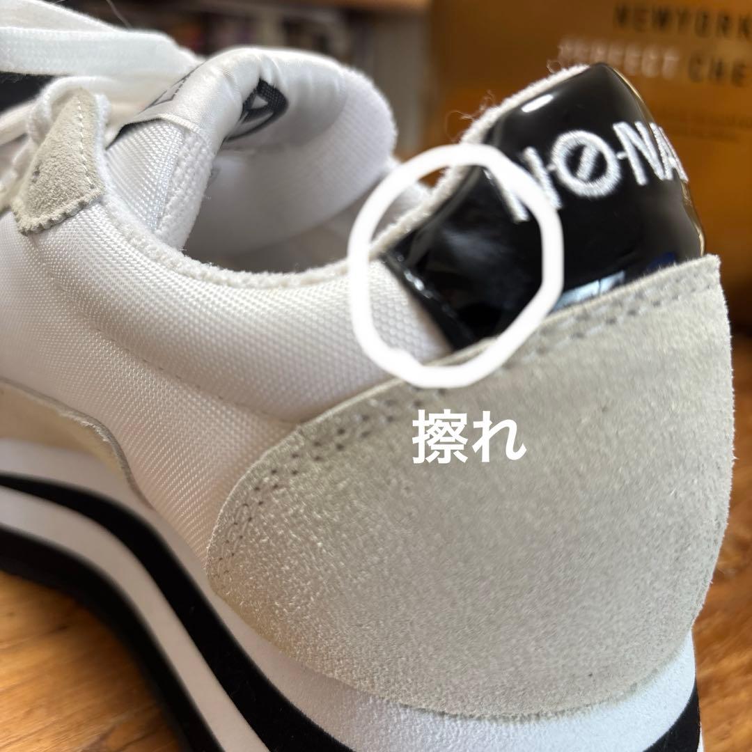 新品NONAME FLEX 厚底4cmスニーカー24.5cm 39難多め