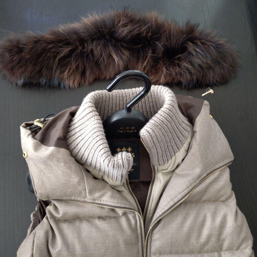 TATRAS ベージュ キルティングベスト