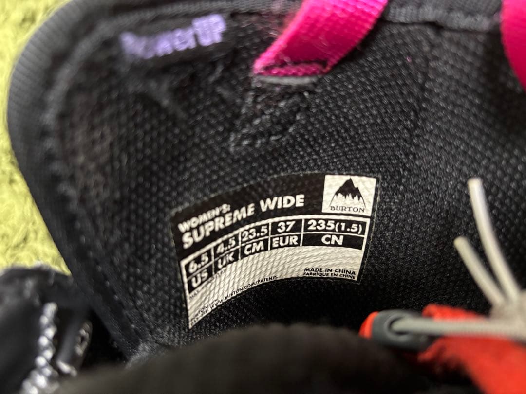 Burton ブーツ　Supreme 23.5cm