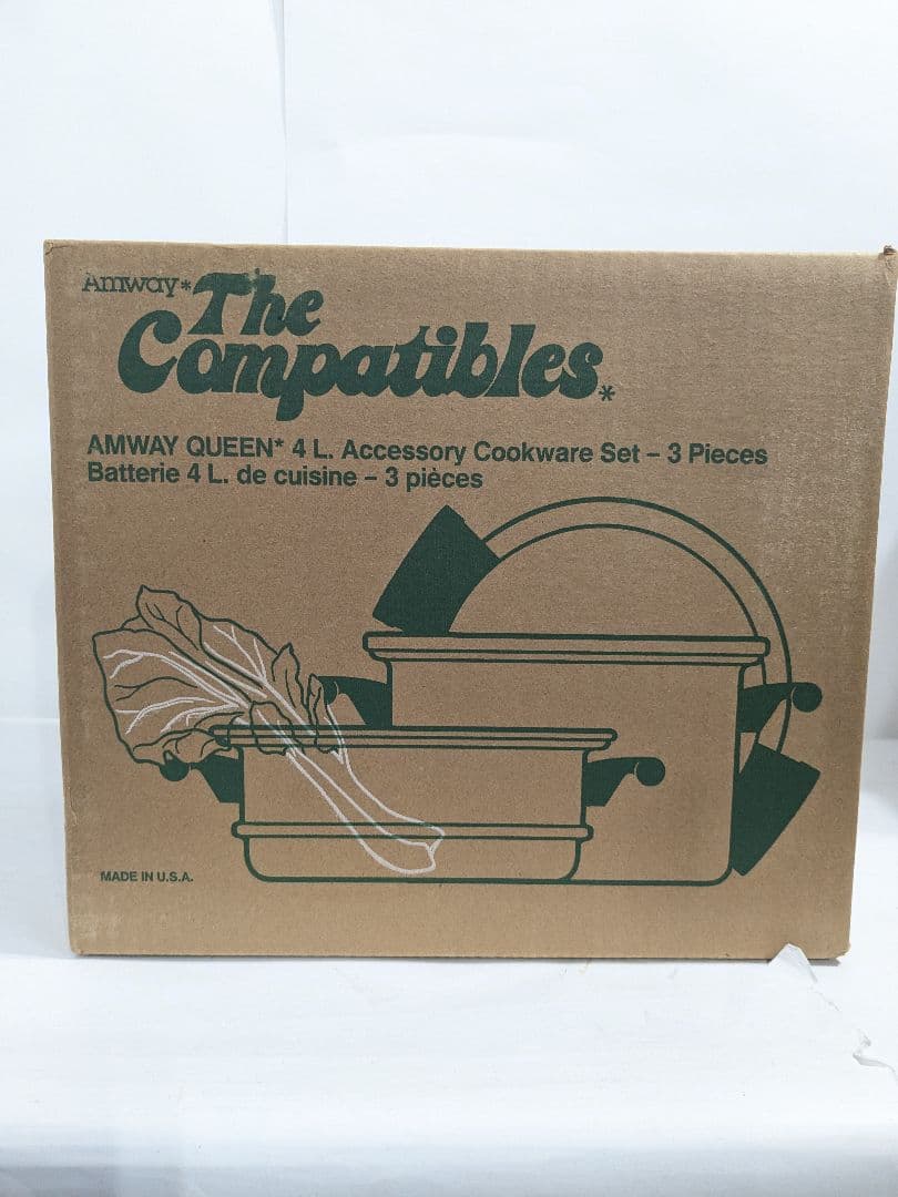 【未開封】Amway　アムウェイ　４L　シチューなべセット　ステンレス