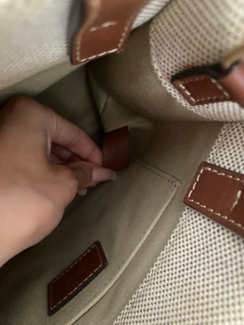 Chloé クロエ　キャンバス トートバッグ