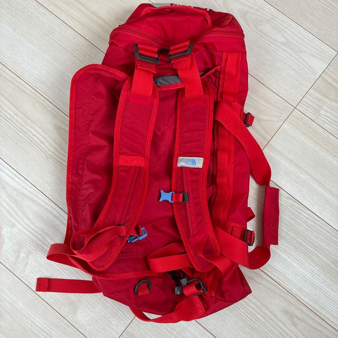 THE NORTH FACE ボストンバッグ レッド/ブラック