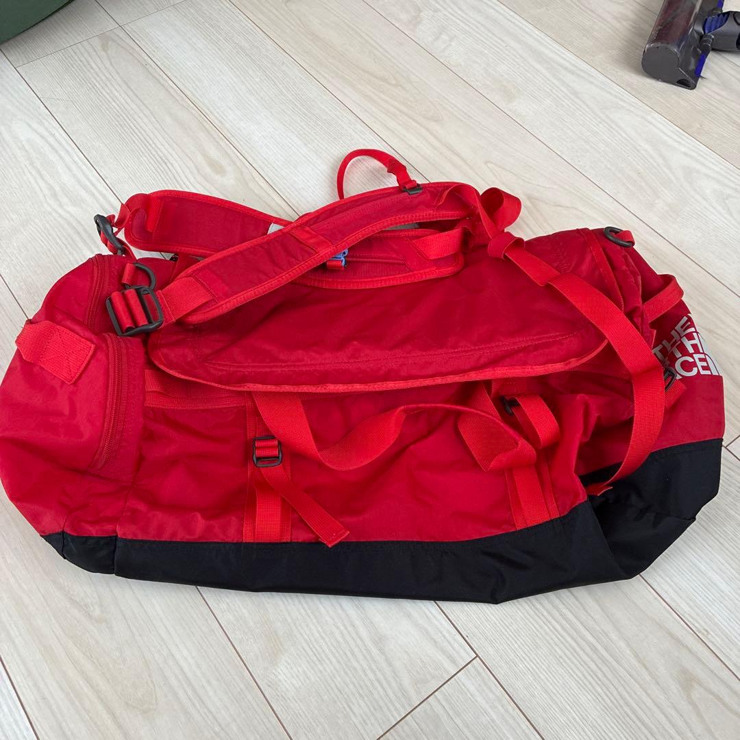 THE NORTH FACE ボストンバッグ レッド/ブラック
