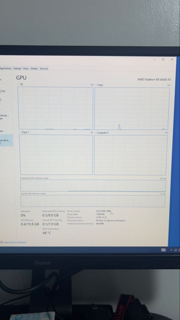 MSI Gaming X RX 6600 XT グラフィックボード