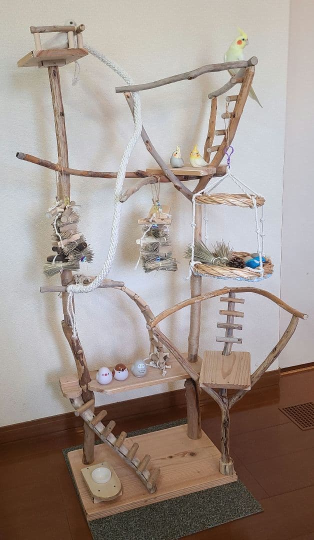 ① タリム様オーダーバードアスレチック　専用ページ　流木　ハンドメイド