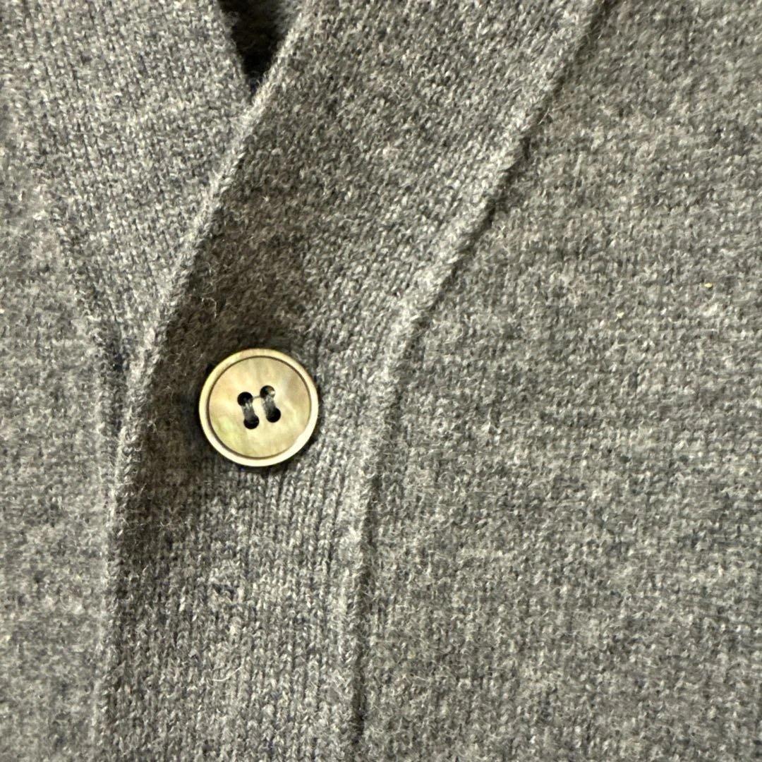 DANTON ダントン　ラムウール　Vネックニットカーディガン　男女兼用