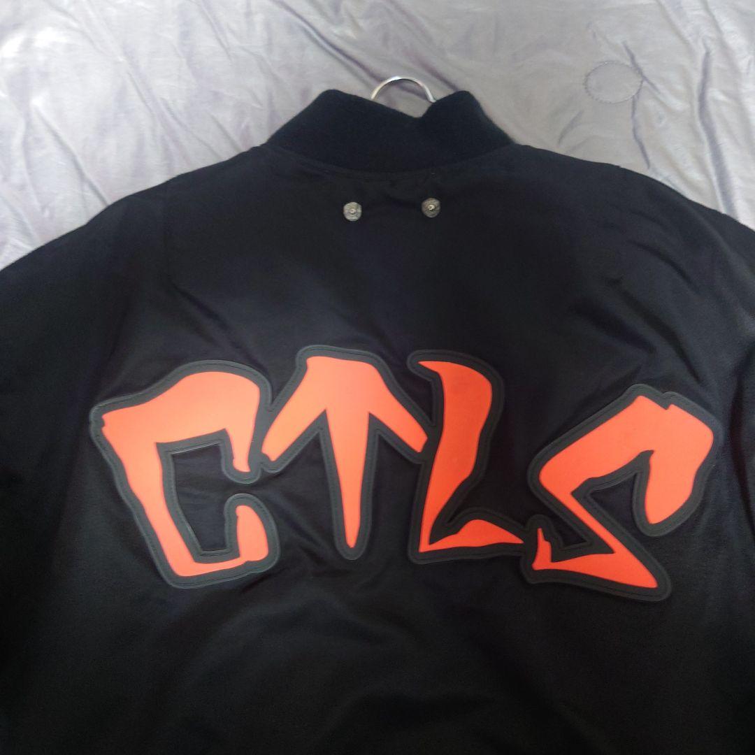 CVTVLIST CTLS ブラック BIGLOGO MA-1ジャケット