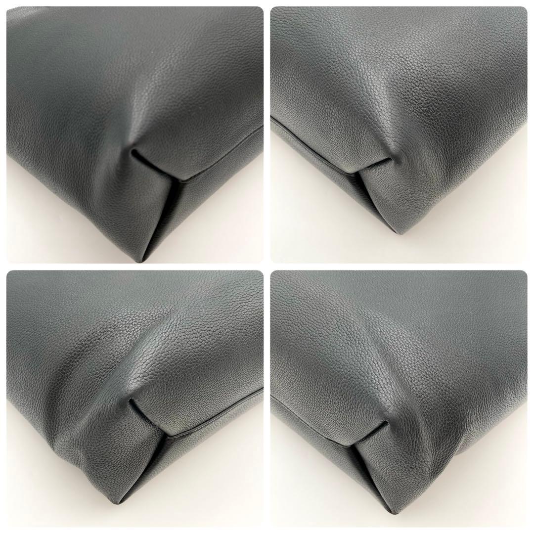 Ken✨ TORY BURCH マックグロー トートバッグ レザー 黒