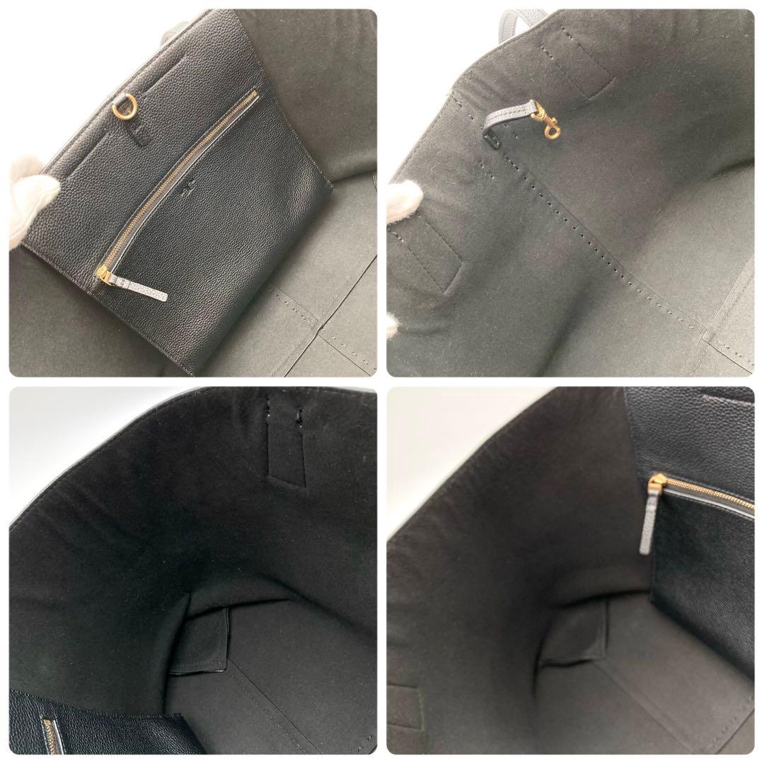 Ken✨ TORY BURCH マックグロー トートバッグ レザー 黒