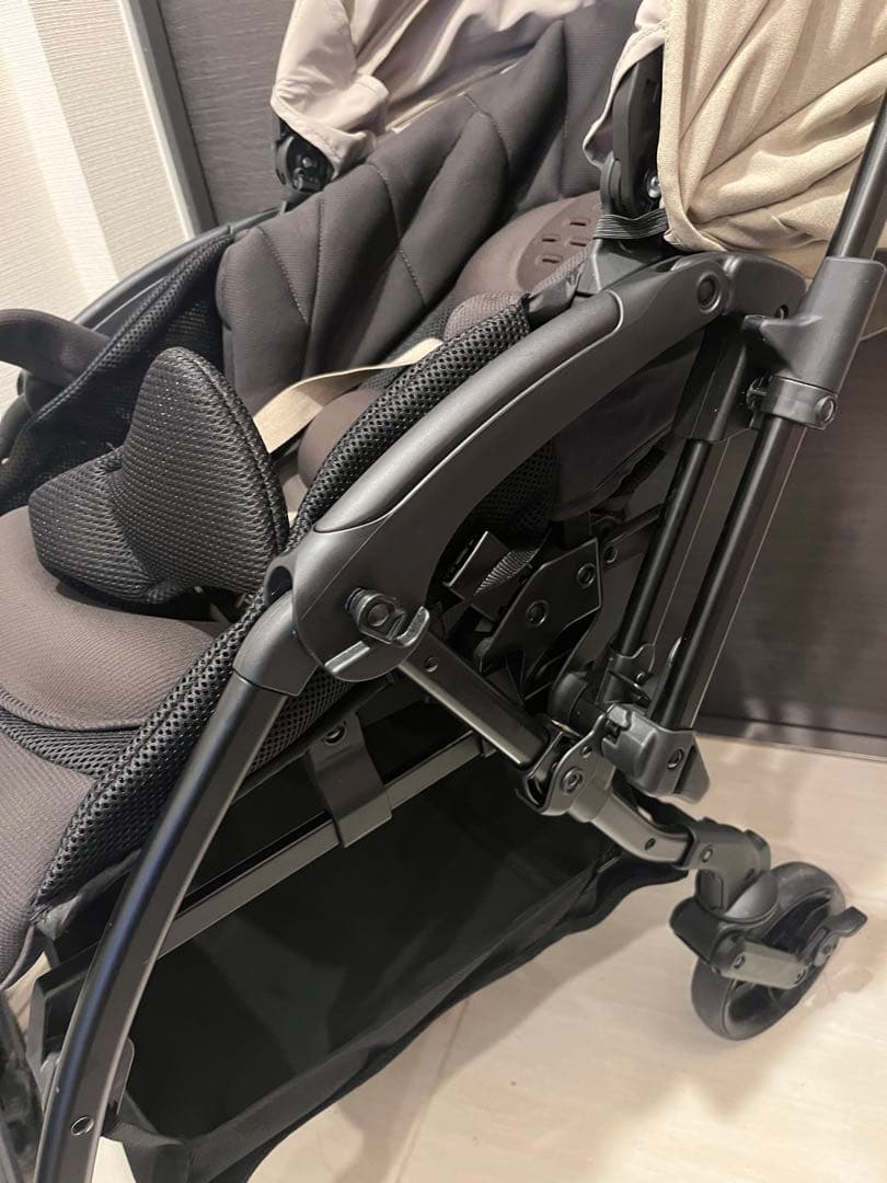 Combi ベビーカー スゴカルS エッグショックJA ヘーゼルベージュ