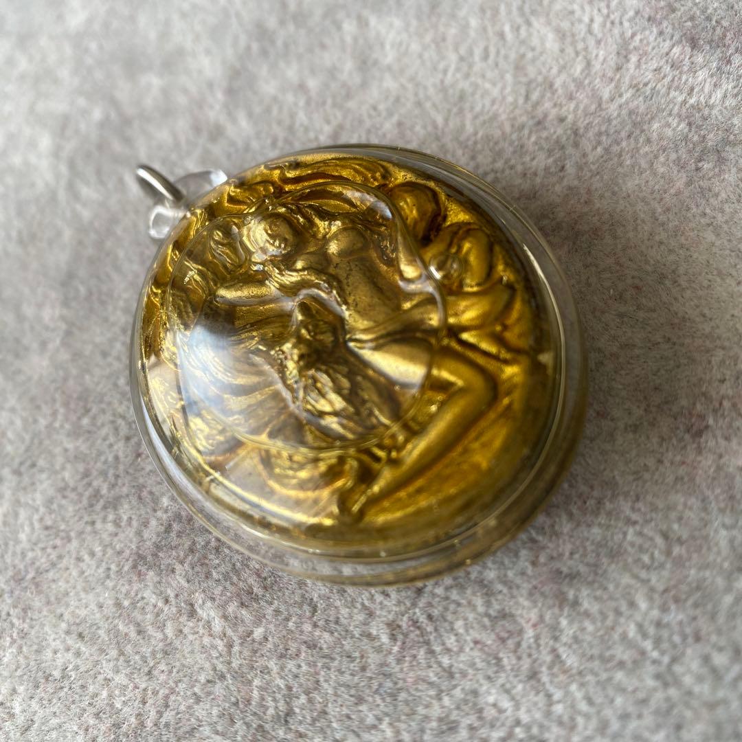 プラクルアン 金色の九尾の狐 ジンジョークカオハン 超レア品 恋愛 金運 御守り