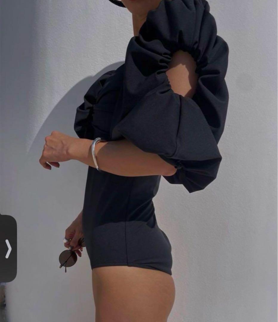 【新品】DIMENSIONAL RIBBON SWIM WEAR