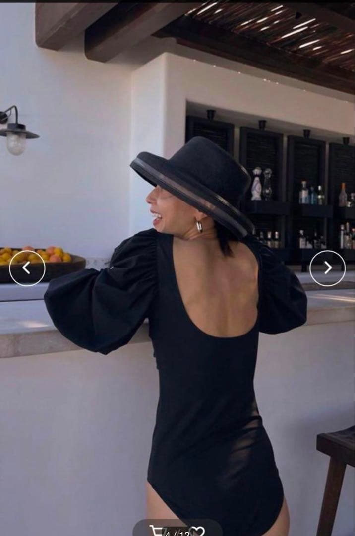 【新品】DIMENSIONAL RIBBON SWIM WEAR