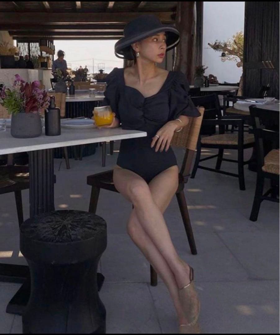 【新品】DIMENSIONAL RIBBON SWIM WEAR