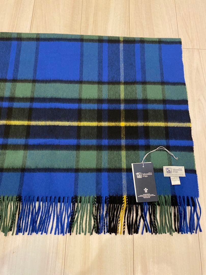 m*a様 ジョンストンズ　エストネーション　別注 エリバンク　大判ストール　新品