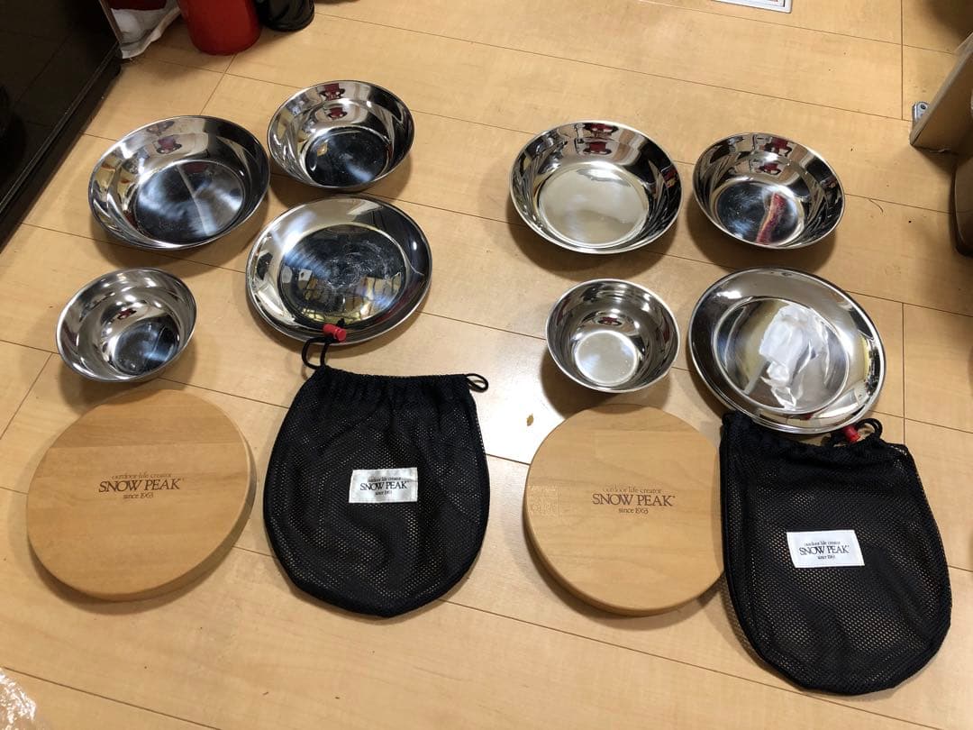  peak スノーピークテーブルウェアセット　新品デッドストック