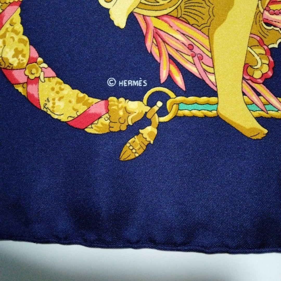 エルメス　スカーフ90 「シャルルガルニエへの賛辞」