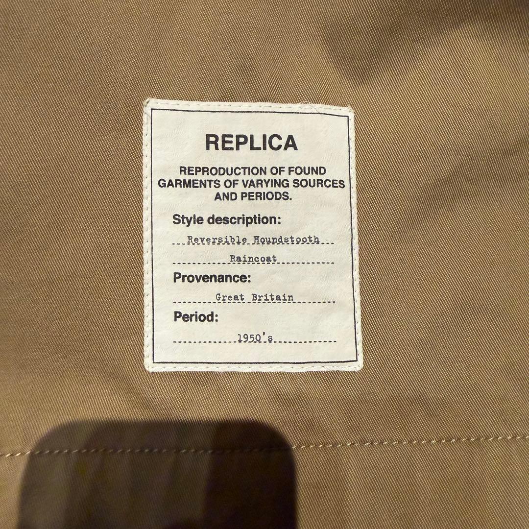 Martin Margiela ハウンドトゥースコート 17AW 48サイズ