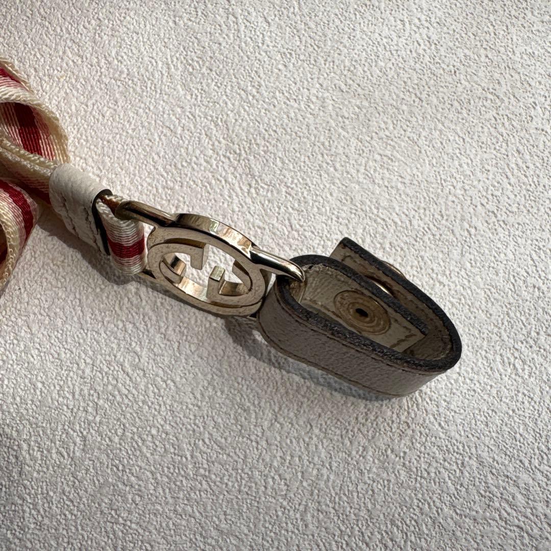 ✨GUCCI strap✨グッチストラップ　インターロッキング ネックストラップ