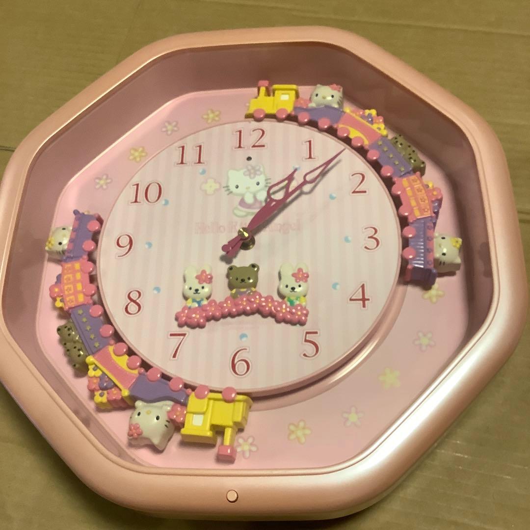 ハローキティ メロディ壁掛け時計　サンリオ