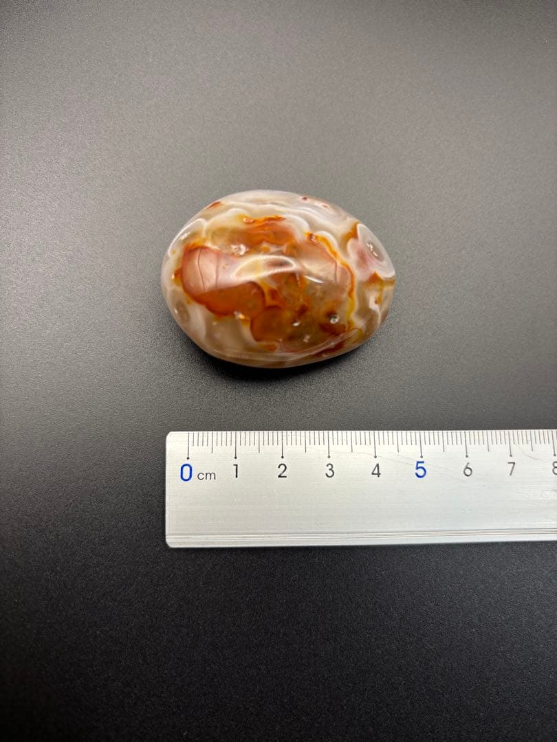 命根石　パワーストーン　瑪瑙 握りお守り(5)