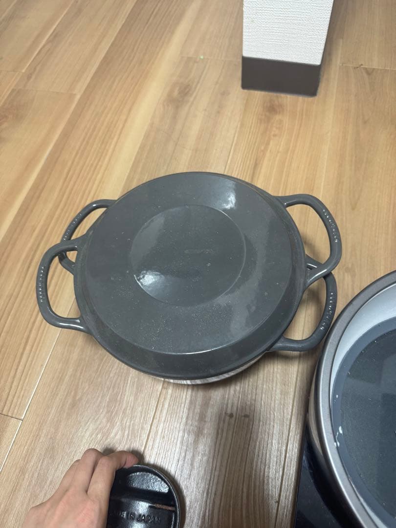 VERMICULAR 鋳鉄鍋 グレー 約24cm