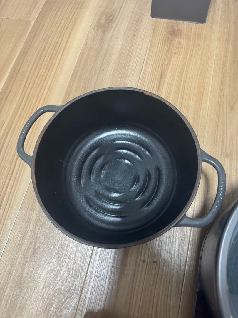 VERMICULAR 鋳鉄鍋 グレー 約24cm