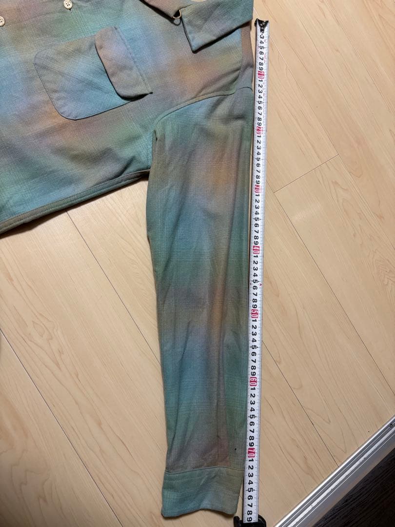 Pendleton ボードシャツ オンブレ 青 緑 シャツ