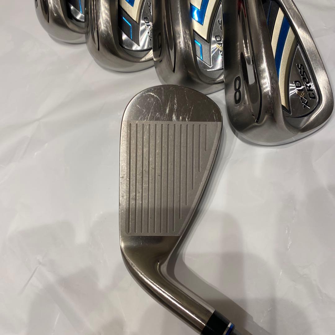 ゼクシオ　クロスアイアンセット 5本セット