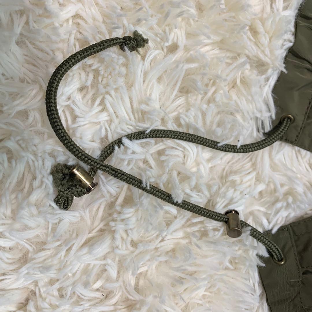 【23区】3way ダウンライナー　モッズコート　ラクーンファー　カーキ