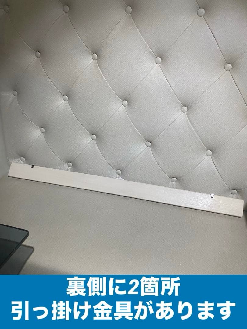 ロココ仕様♦️４連 ハンガーラック♦️小物掛け付♦️白＆レッド♦️百合紋章♦️桐材 送料込