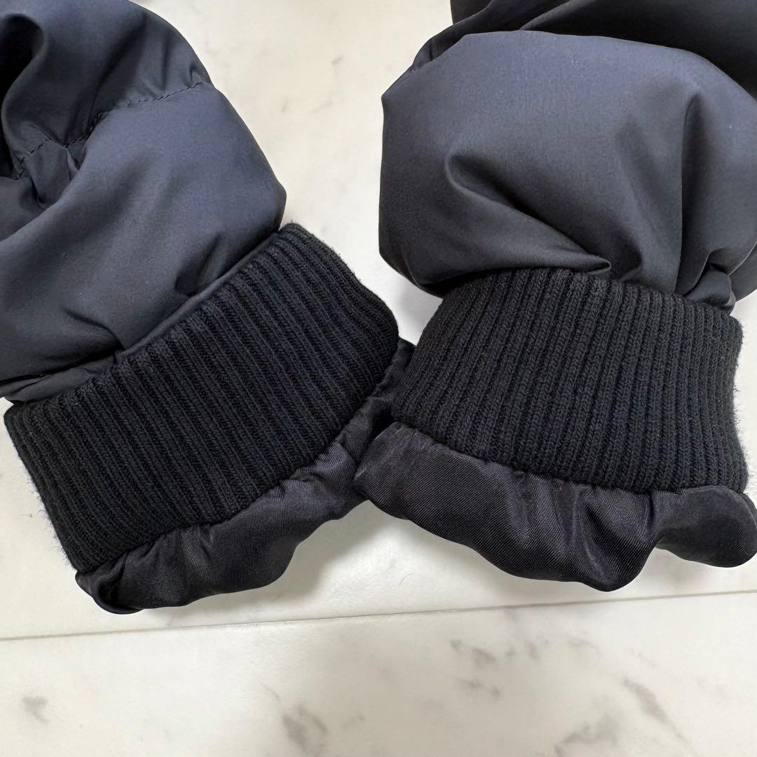 美品✨アーバンリサーチ　ラビットフードストレッチショートダウン　ブラック　人気