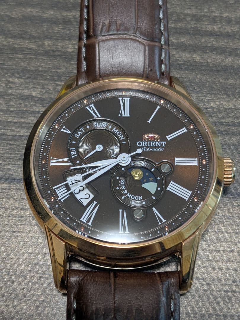 オリエント rn-ak0002y　未使用品 ORIENT 自動巻き 腕時計