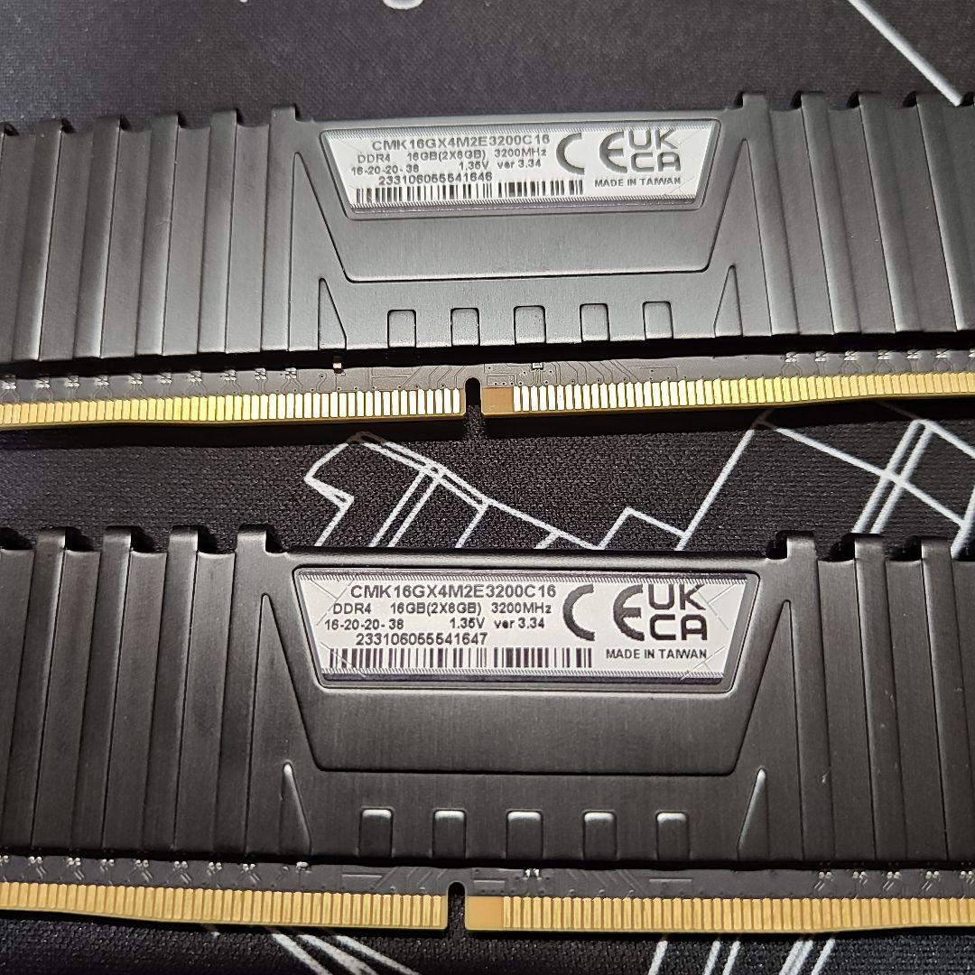 CORSAIR DDR4 3200MHz 2×16GB 32GB