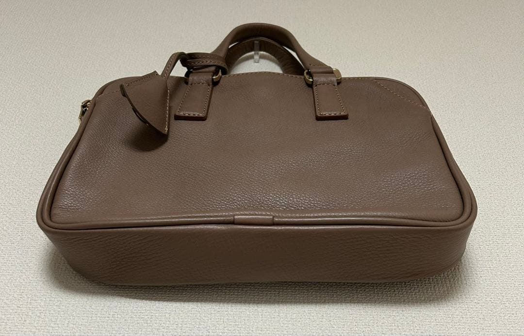 aniary/アニアリ/ミニブリーフケース/シュリンクレザー/トープ/バッグ