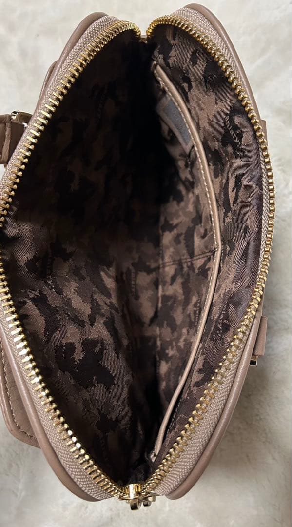 aniary/アニアリ/ミニブリーフケース/シュリンクレザー/トープ/バッグ