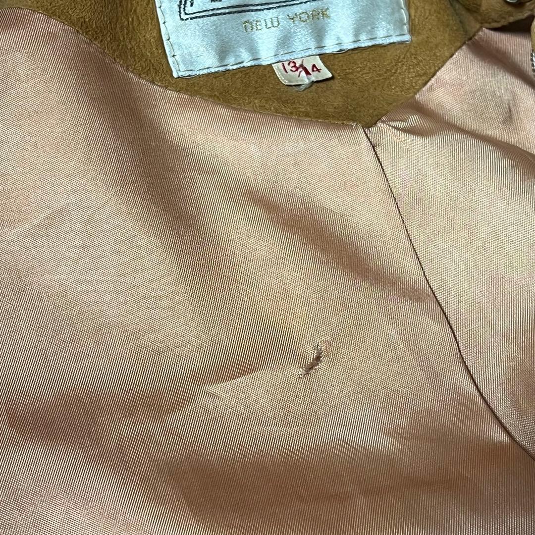 60sVintageバックスキン鹿革ブルゾン　USA製A&F originals