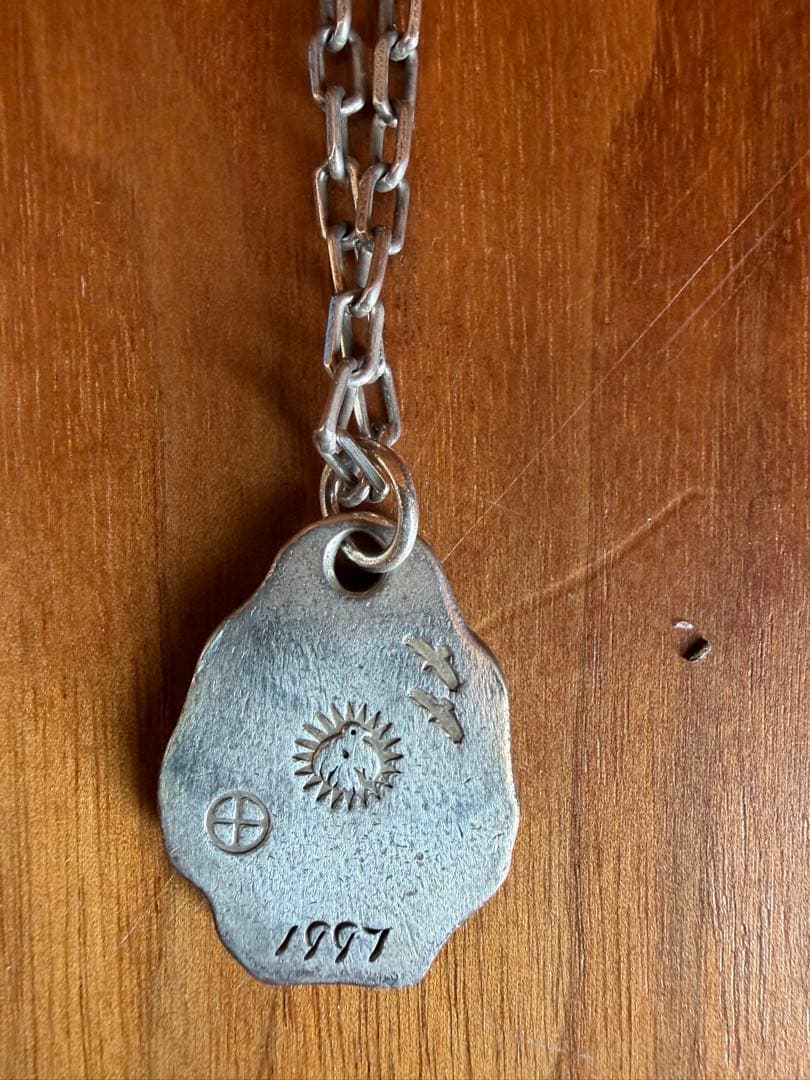 ウイングロック　シルバー彫刻ペンダント 1997年製