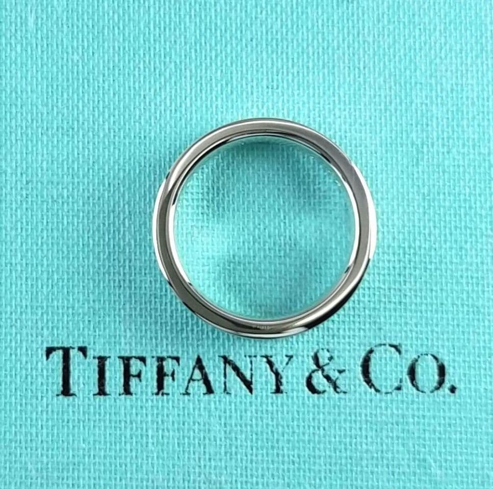 ●SALE●【ティファニー】１８３７　ナロー　サファイア　２P　リング　７号