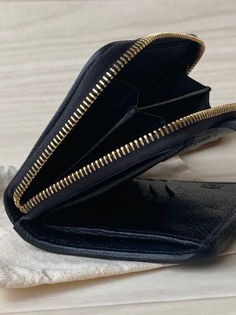 専用　イルビゾンテ IL BISONTE キルトレザー　二つ折り財布