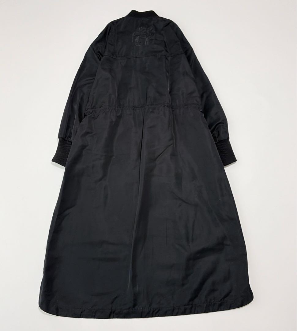 SUM1 STYLE キルティングベスト付き3WAY馬刺繍コート