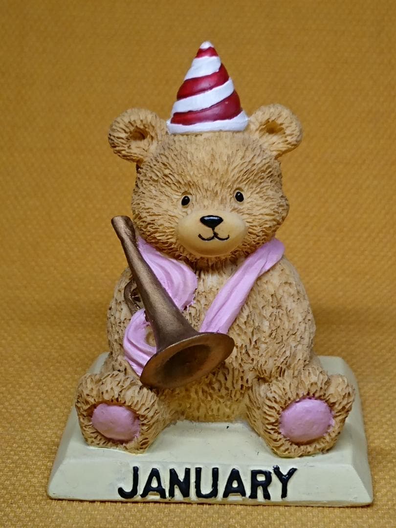 クマ　テディベア　彫像　オブジェ　置物　インテリア　工芸品　美術品　A1288