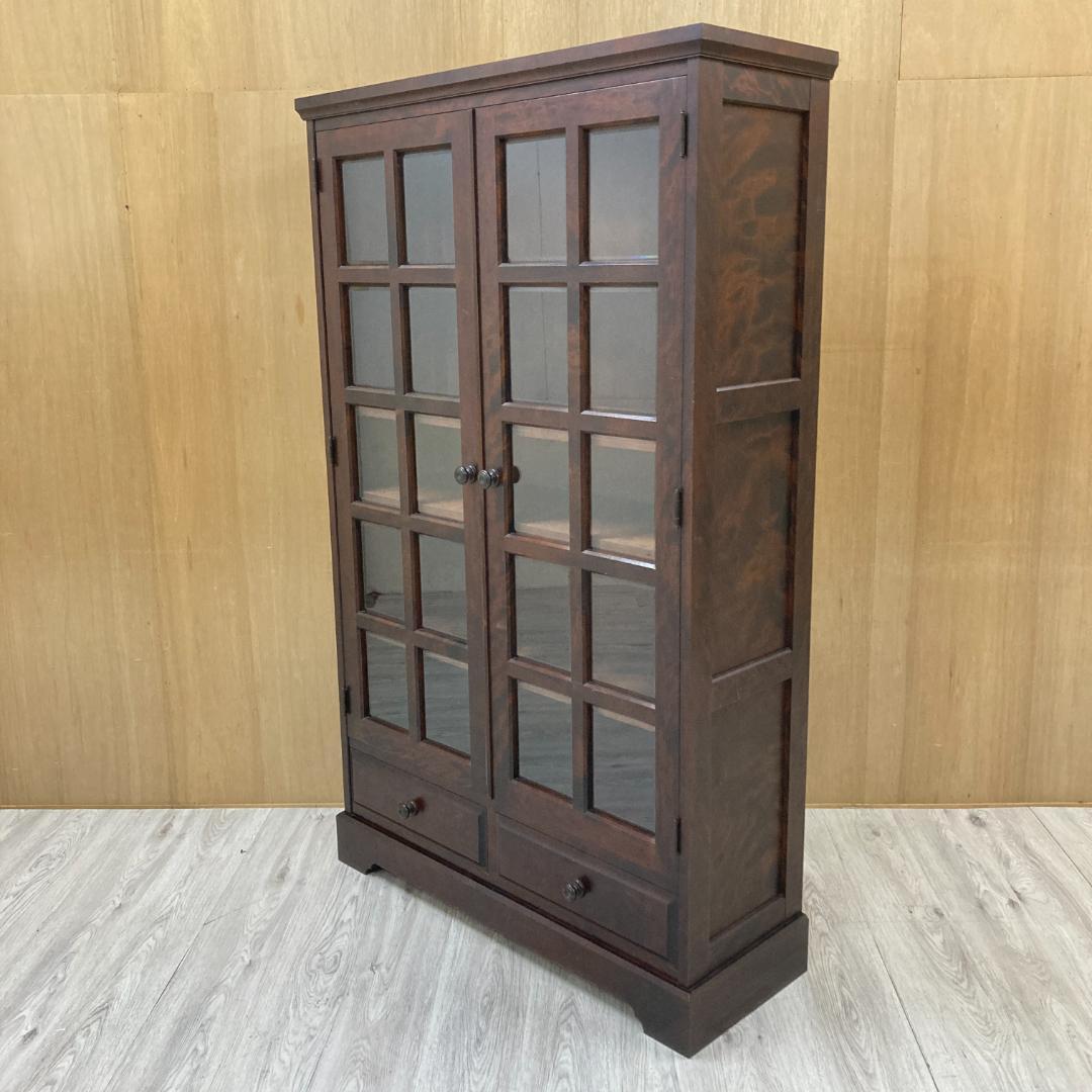 北海道民芸家具 ブックケース 本棚 書棚 収納棚 キャビネット 飾り棚