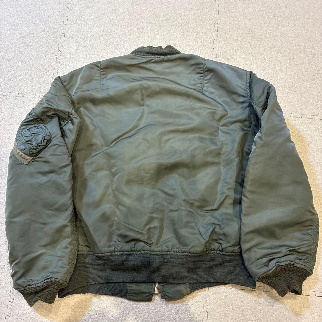 70s ALPHA INDUSTRIES MA-1 フライトジャケット アルファ