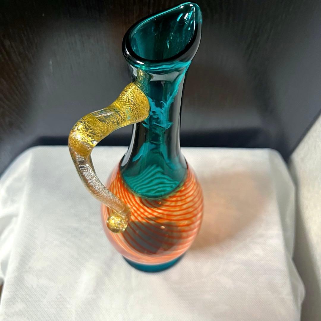 マルティグラス Multi Glass ガラス工芸 置物 花瓶 ★一品物