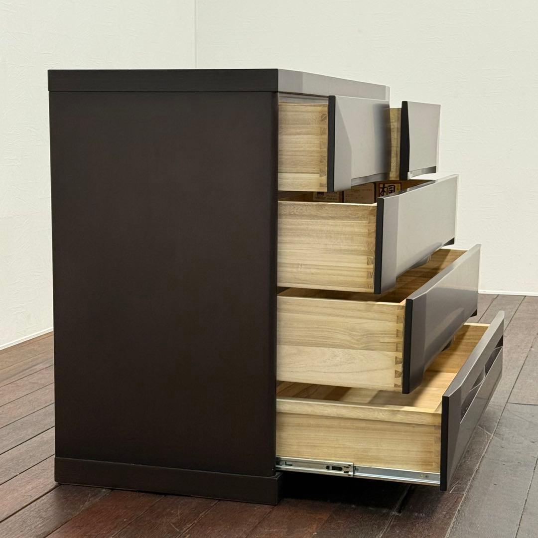 H19K44 府中家具 4段チェスト