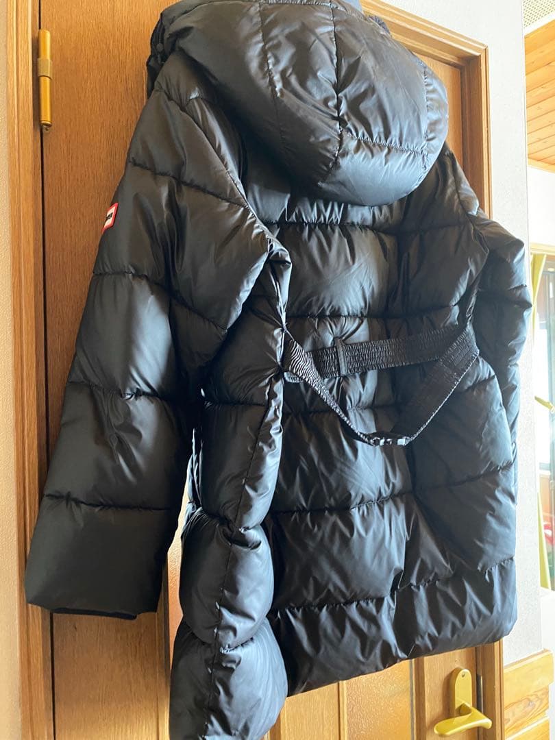 HUNTER 背負える 美品⭐︎中綿コートジャケット S 黒
