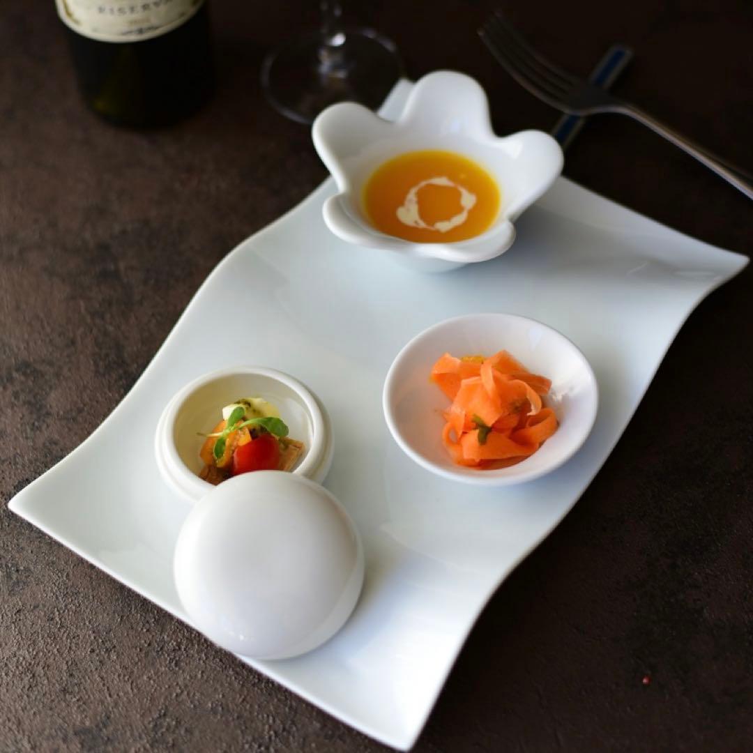 マルミツ 陶器 sobokai モンテ プレート　6枚セット