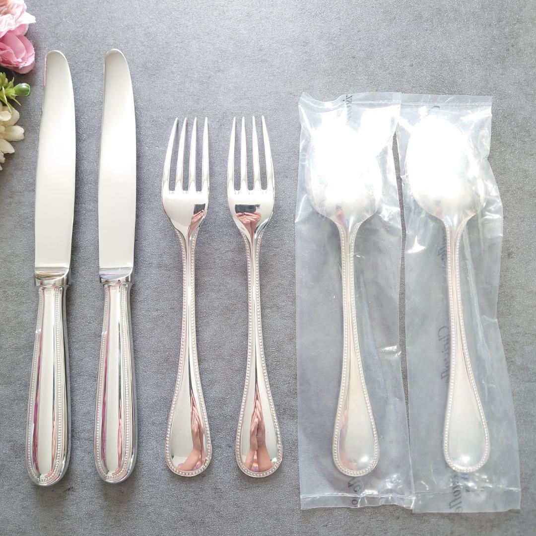 美品 クリストフル パール スタンダードサイズ 未開封含む 6点