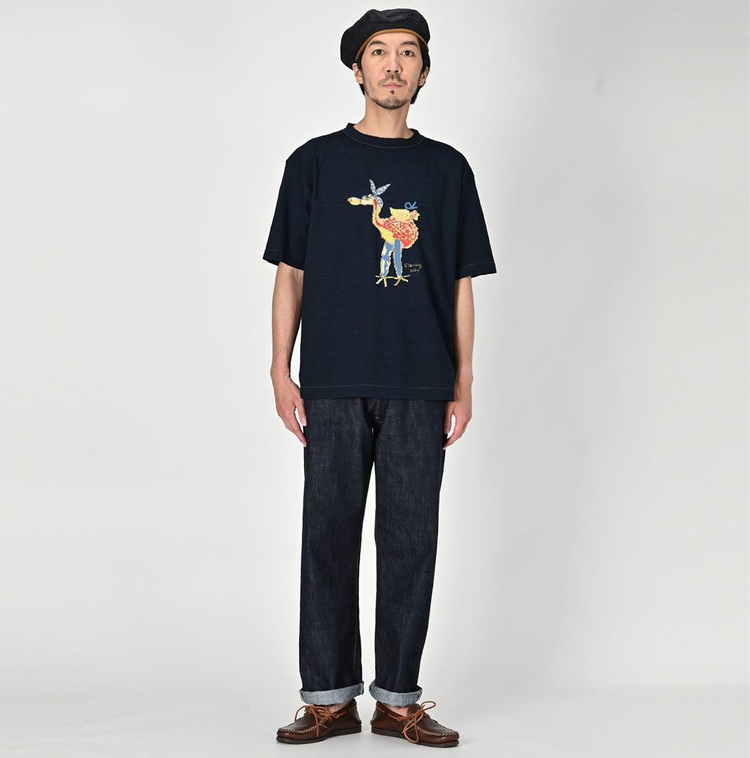 【新品未使用】 45R 再び6.5空比古比女（濃）　セルビッチデニムパンツ